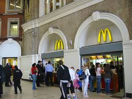 BURGER RESTAURANTS Victoria Station