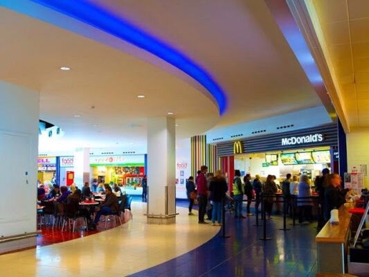 BURGER RESTAURANTS Manchester Arndale Centre
